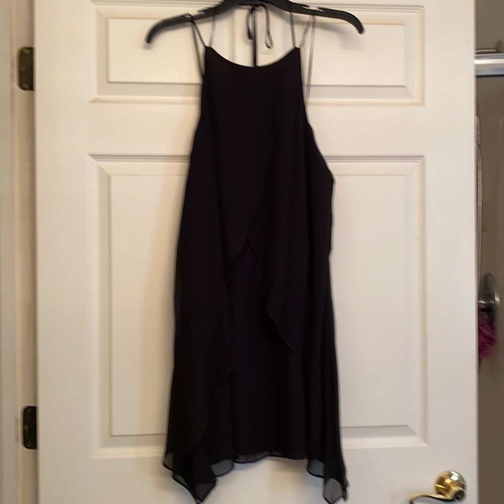BCB Generation Black Halter Dress (medium)